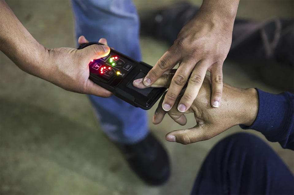 Mobile Fingerprinting in houston