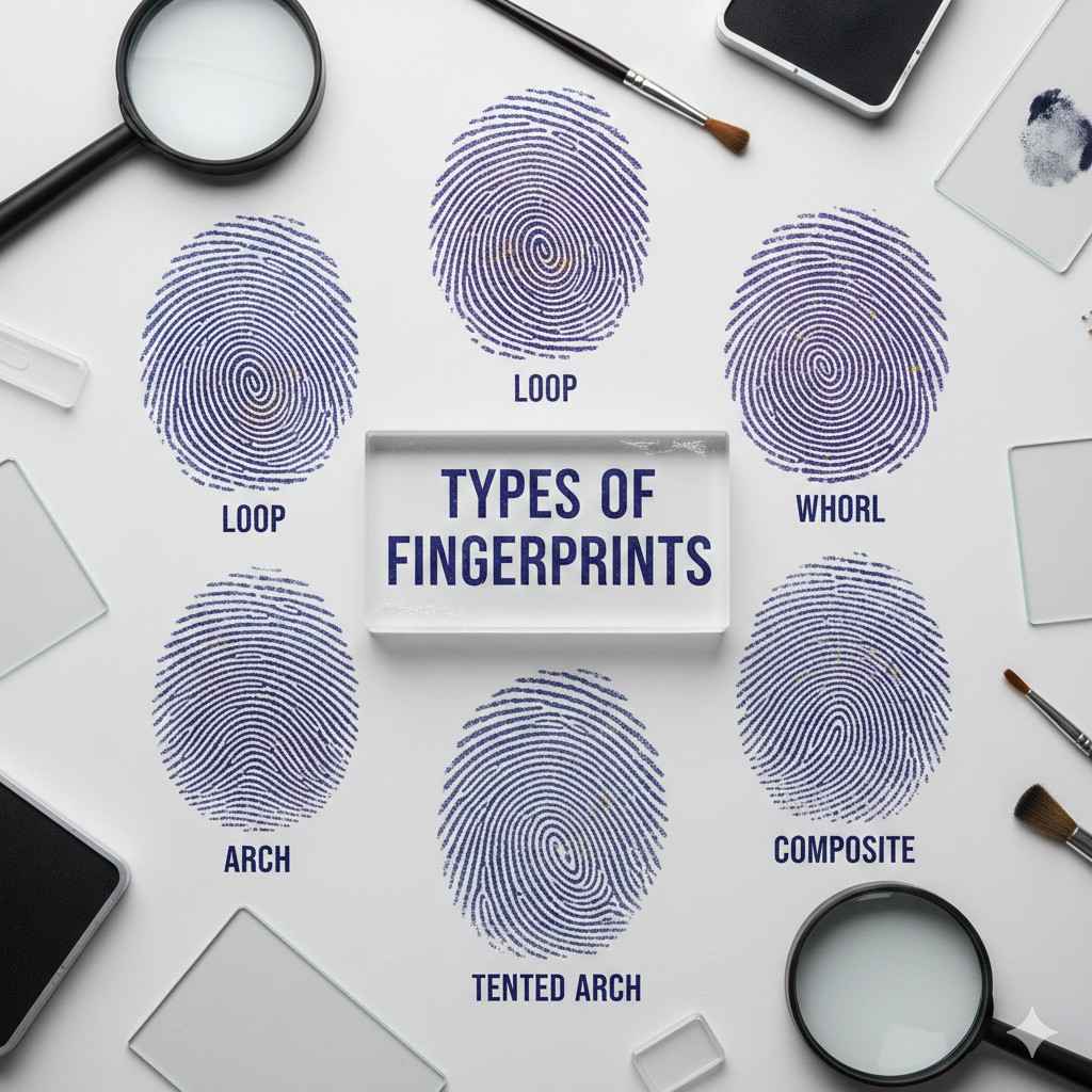 types of fingerprints
