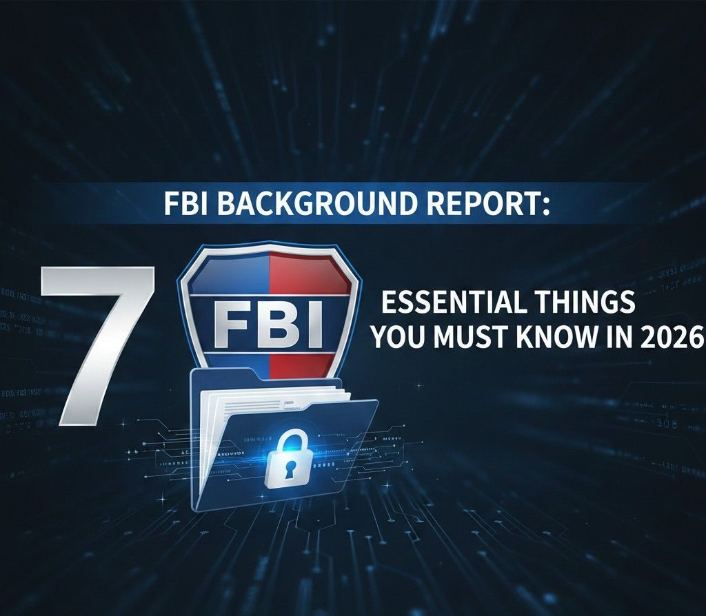 FBI background report