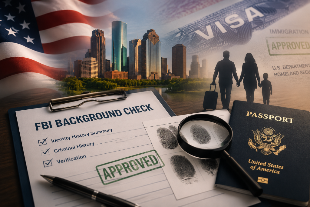 FBI background check for immigration