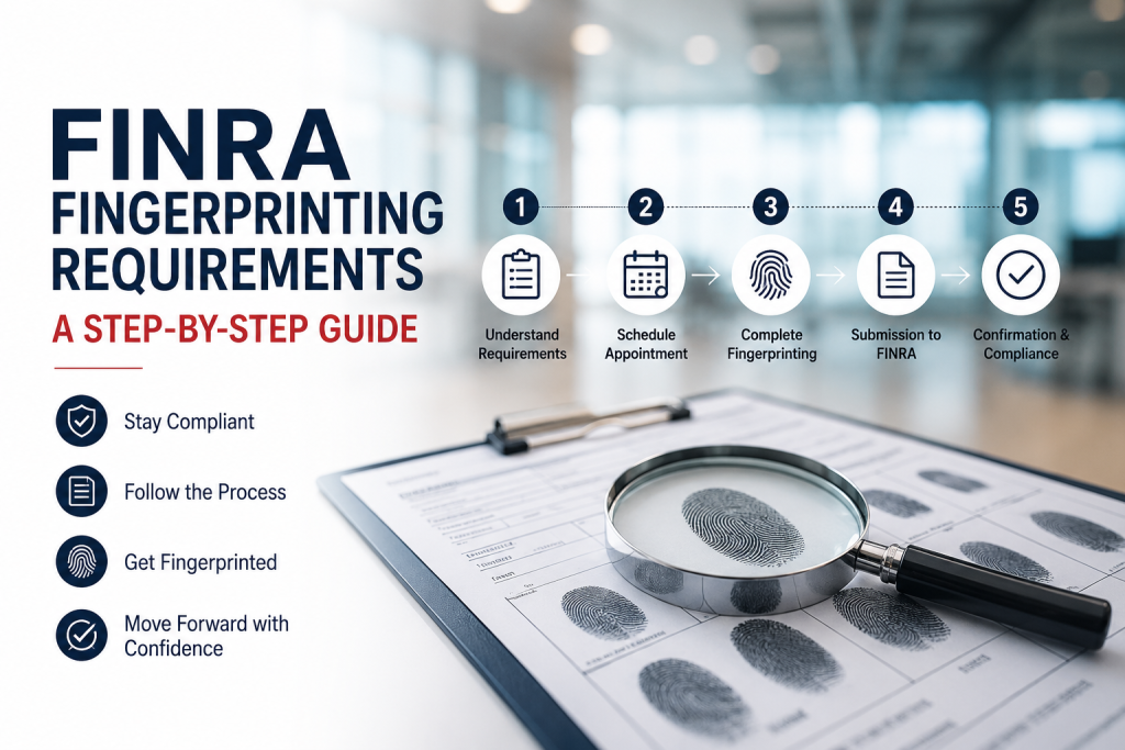 FINRA fingerprinting requirements