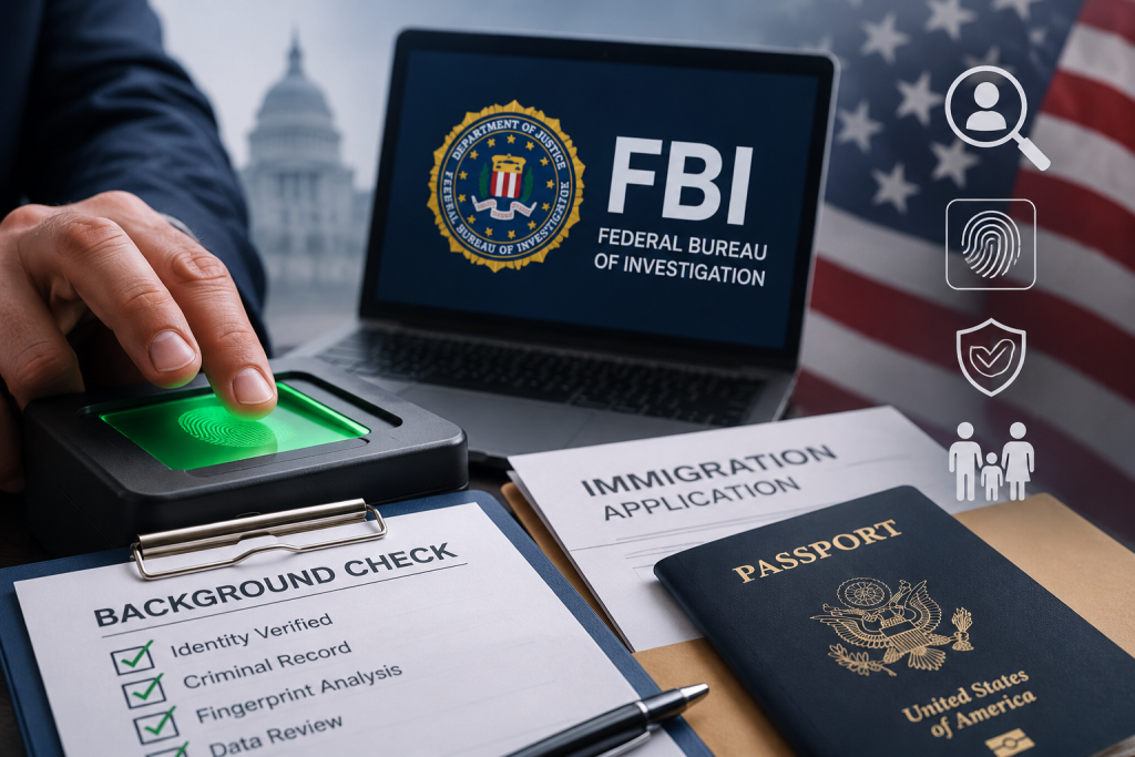 FBI background check for immigration