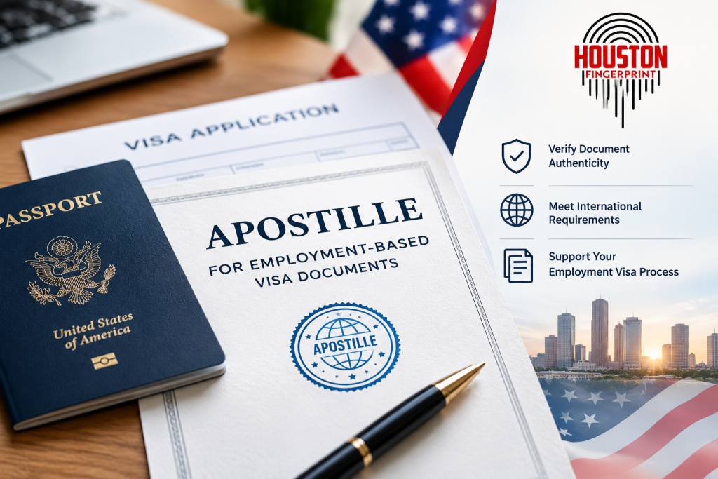 Apostille for Employment Visa